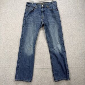 American Eagle Jeans Mens 32x32* Blue Denim Pants Original Boot Cowboy Rodeo Y2K